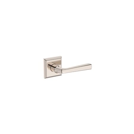 Baldwin Residential Door Levers Full Dummy Right Hand Lifetime Bright Nickel FDKINTSR055