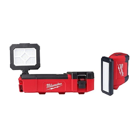 Milwaukee Tool M12 PACKOUT Light + M12 ROVER Light 2356-20,2367-20