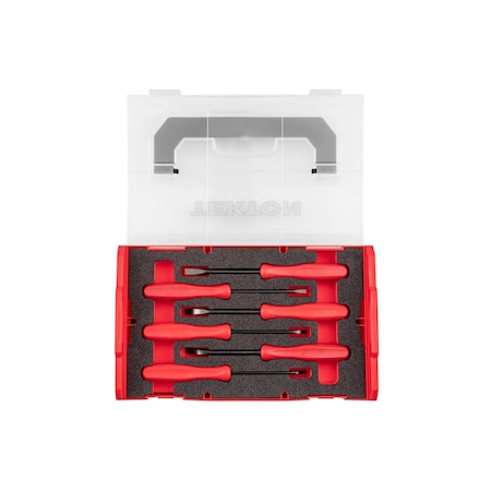 Tekton Mini Pry Bar Set with Mini Stacking Tool Box (6-Piece) LRD94801