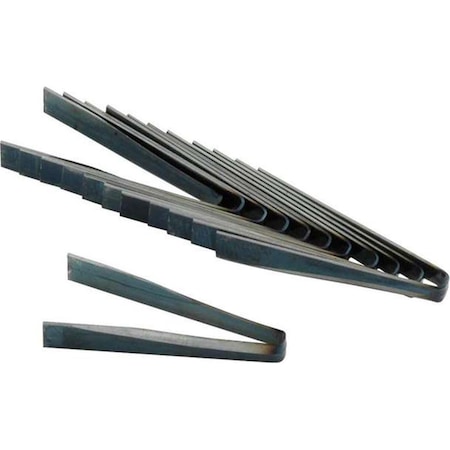 Allstar Performance 0.18 in. No. 6 Flat Bottom Blades, 12PK ALL10273