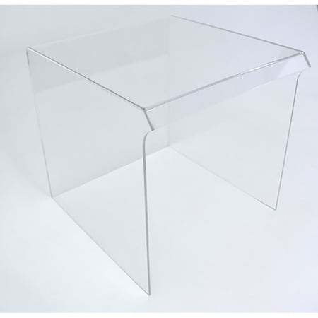 Global Industrial Acrylic Draft Shield, Clear, 15W x 16D x 15H 695984