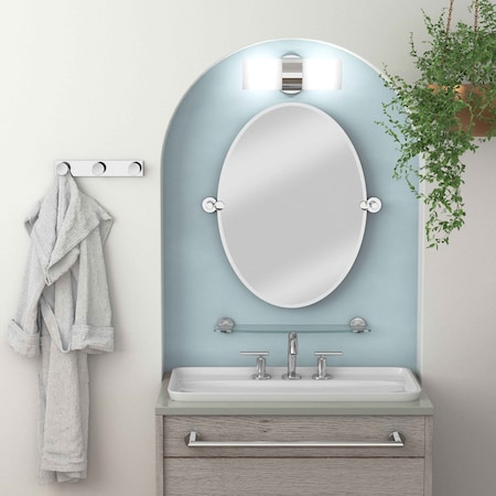 Gatco Glam All Modern Décor 11" Triple Robe Hook, Chrome 1288