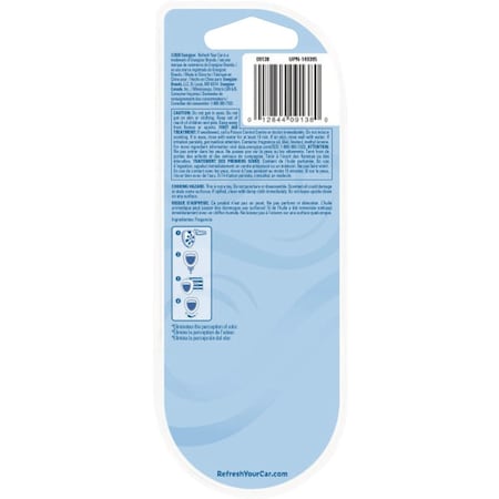 Refresh Your Car Diffuser Air Freshner Fresh Linen, 2PK 9138