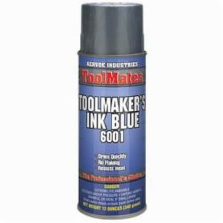 Crown By Aervoe by Toolmaker's Ink, 16 oz Aerosol Can, Blue, 0.72 6001
