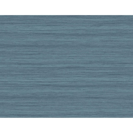 A-Street Prints Shantung Blue Silk Wallpaper 2988-70102