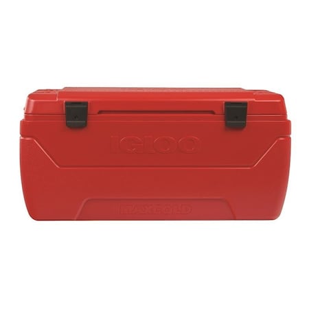 Igloo Chest Cooler, 152 qt Cooler, Crawfish Red, 7 days Ice Retention 35141