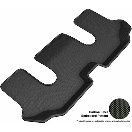 3D Maxpider Kagu R3 Floor Mat for 2018 Volkswagen Atlas - Black, 2PK L1VW08831509