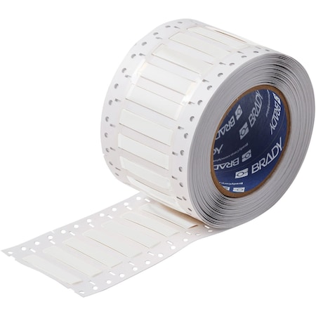 Brady BSP45 Series PermaSleeve Low Smoke Zero Halogen Wire Marking Sleeves, 0.25 in. Dia x 2 in. W, White SA-2LSZH-250-2-WT