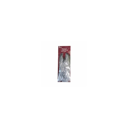 Brite Star Icicles, Silver, 1000-Strand, 18-In. 3505
