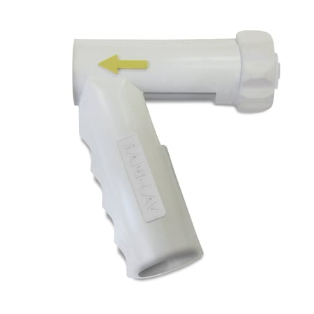 Sani-Lav White replacement cover for N1TW nozzle N1TWC