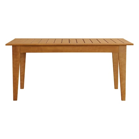 Alaterre Furniture Barton Eucalyptus Wood Outdoor Dining Table 80-OUTD-WD-DT