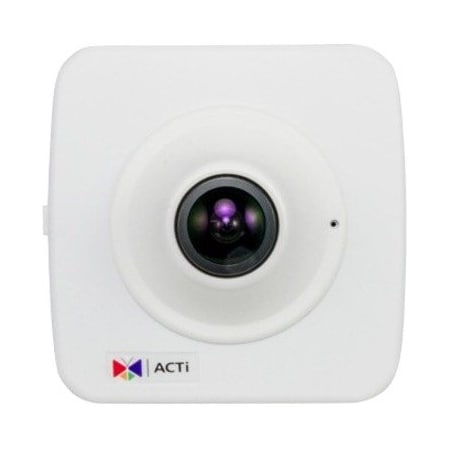 Acti 10MP Fisheye Cube with Basic WDR, Fixed Lens E16