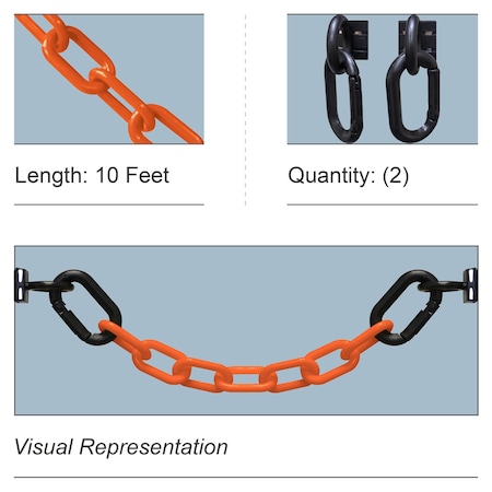 Mr. Chain Loading Dock Kit - Safety Orange 72312