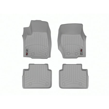 Weathertech Grey, Front and Rear Floorliners 4617821-4616962