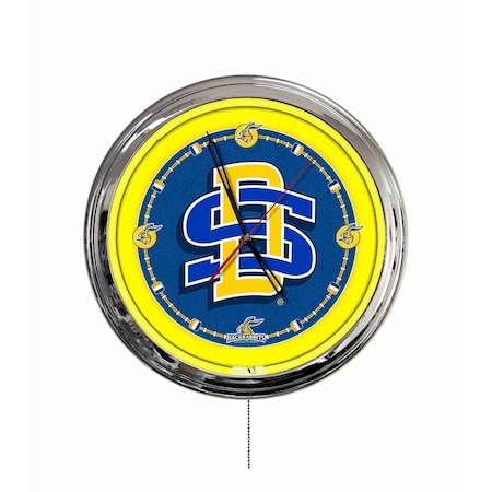 Holland Bar Stool South Dakota State University 16 LED Wall Clock ClkL16