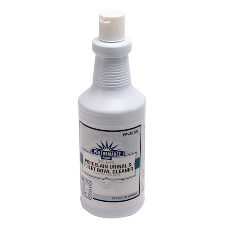 Performance Plus Toilet Bowl Cleaner 9% HCL 1 Quart, 12PK PP-28122
