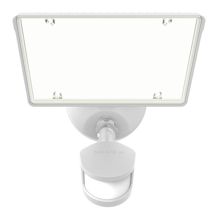 Halo TGS Series Security Flood Light, 120/277 V, 50 W, 1-Lamp, LED Lamp, Bright White, 4800 Lumens TGS5S401MSCW