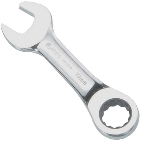 Genius Tools 3/8inHigh-Polished Combination Ratcheting Wrenches. 770212