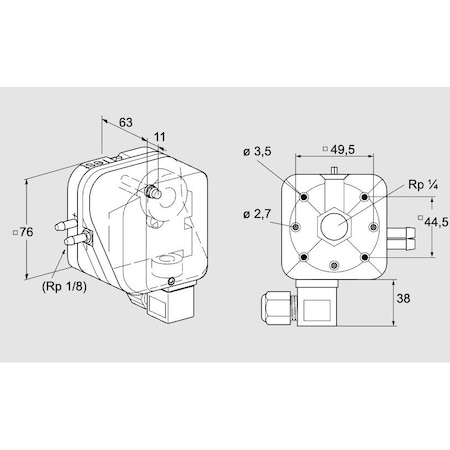 Honeywell Kromschroder DL 50AN-61 KS84444531