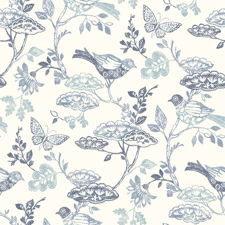 Chesapeake Malmo Blue Trail Wallpaper 3125-72316