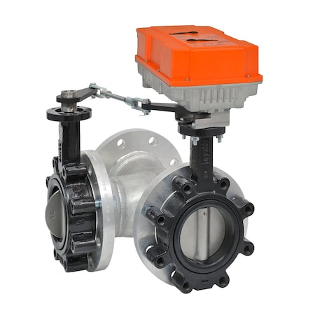 Belimo Butterfly Valve 8in 3 Way 3136 Cv w/ F7200L+PRXUP-MFT-T-200
