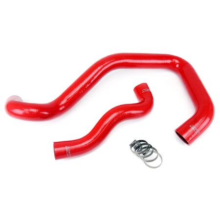 Hps Performance High Temp Reinforced Silicone Radiator Coolant Hose Kit, Red, 57-1214-RED