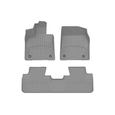 Weathertech Grey, Front and Rear FloorLiner HP 46886-1-2IM