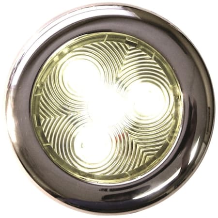 Strike3 LED-51827-DP 3 in. LED Puck Light - Stainless - White ST3084132