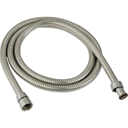 Whedon Shower Hose, 1/2 in Connection, Female, 59 to 80 in L Hose, Stainless Steel, Chrome Plated AF205C