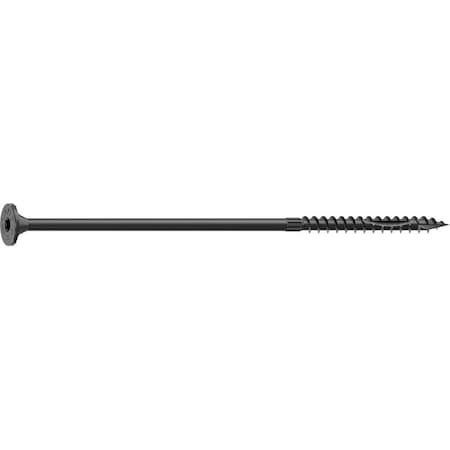 Camo Structural Screw, 5/16 in Thread, 8 in L, Flat Head, Star Drive, Sharp Point, PROTECH Ultra 4 Coated, 10 0366260
