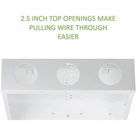 On-Q 20" Enclosure w/ Hinged Cover & Lock EN2050