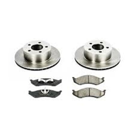 Track Usa Front Daily Driver Brake Kit TR1845012
