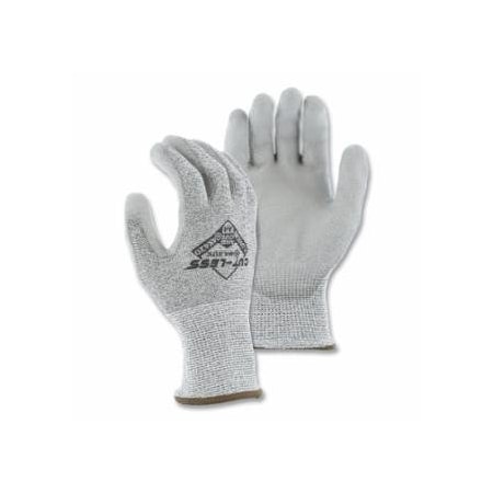Cut-Less Korplex Gloves, Large, Gray, 12PK 472-33-1500/L