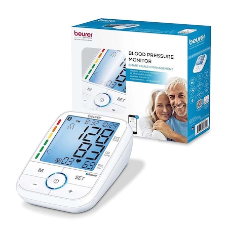 Beurer Beur Bluetooth Upper Arm Blood Pressure Monitor, 8PK 1228239_CS