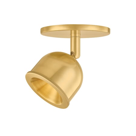 Hudson Valley Lighting Tuthill 1 Light Flush Mount in Aged Brass Finish 3041-AGB