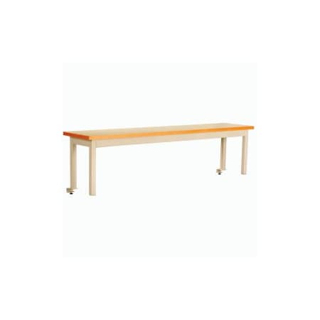 Tennsco Riser With Out Power Center ESD Top 72inch Long Sand TWI-72-S-SND