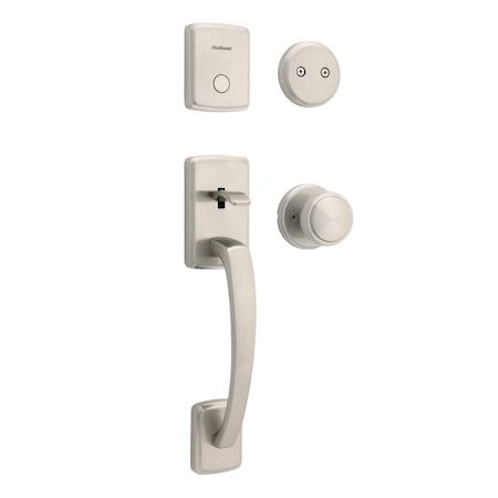 Kwikset Residential Handlesets Satin Nickel 819BFHXSOK-15