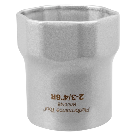 Performance Tool 1/2 Dr. Lock Nut Socket 2-3/4 In Lock Nut Skt 2-, W83246 W83246