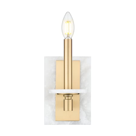 Z-Lite Kaden 1-Light Wall Sconce, 5 in W, Modern Gold 3045-1S-MGLD