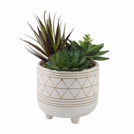 Flora Bunda 5' GEO GOLD LEG CERAMIC CS2480E-2