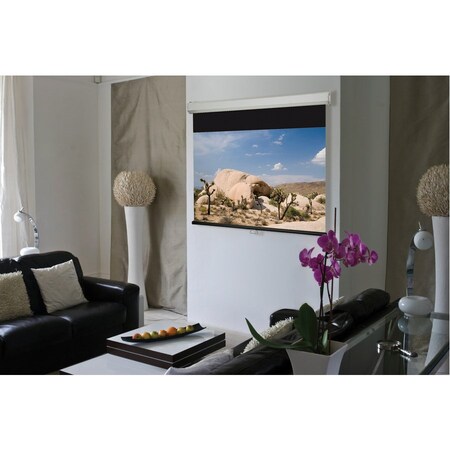 Draper Draper Luma 2 Manual Wall and Ceiling Projection Screen - 60" x 80" - Fiberglass Matt White - 100" Diagonal 206013