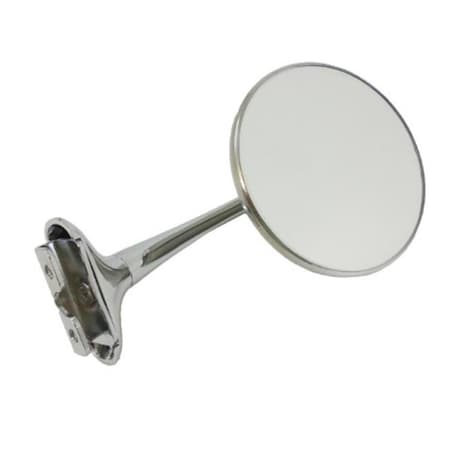 Racing Power R6609 4 ft. Chrome Steel Peep Round Mirror RPC-R6609