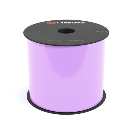 Labeltac LabelTac 4 and Pro Model High Performance 10-Year Vinyl Supply 4in x 150ft, Lilac LT429HP