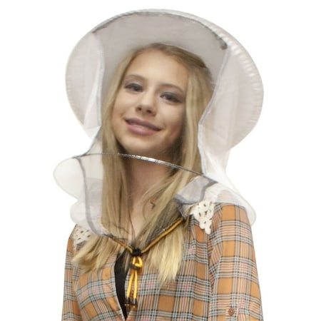 Harvest Lane Honey HARVEST LANE HONEY CLOTHBV-101 Beekeeping Veils with Drawstring, Polycotton CLOTHBV-101