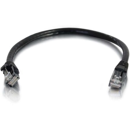 C2G 6IN CAT6 SNAGLESS UTP CABLE-BLK 953