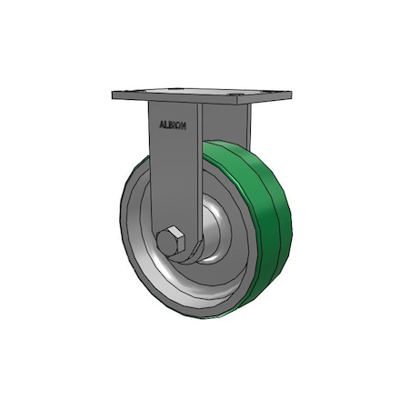 Albion Caster, Kingpinless, 8x3, 330PD08501R 330PD08501R