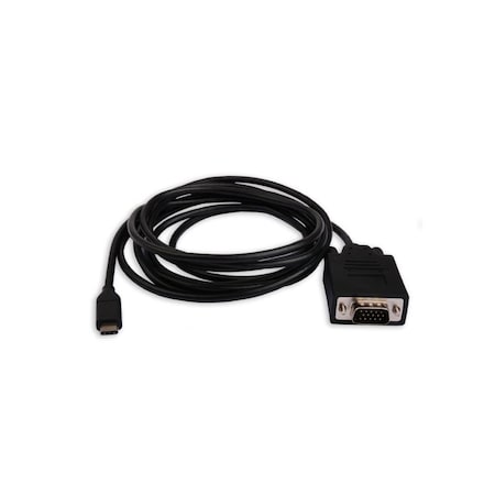 Xtrempro USB 3.1 Type-C to VGA Male Adapter with 6.6 ft. Cable 61065