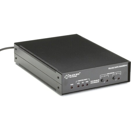 Black Box RS-232 Data Sharer, 2-Port (in Metal Case) - TAA Compliant TL601A-R2