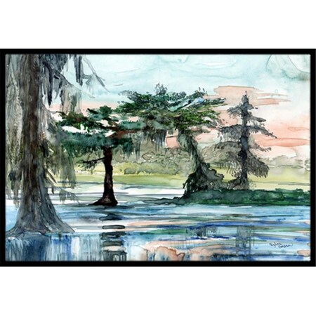 Carolines Treasures 8985MAT In the Swamp Indoor or Outdoor Mat, 18 x 27 in. 8985MAT
