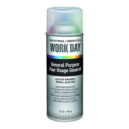 Krylon Industrial Spray Paint, Clear, Gloss, Solvent, 16 oz A04414007